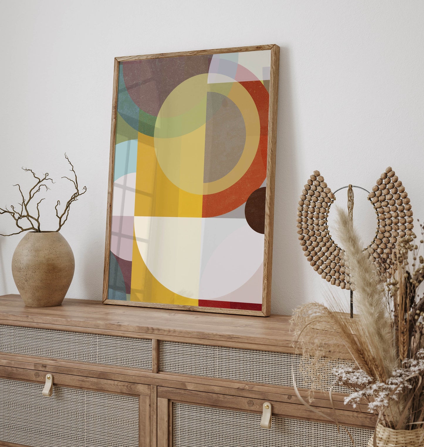 Set of 2 Modern Unique Abstract Prints