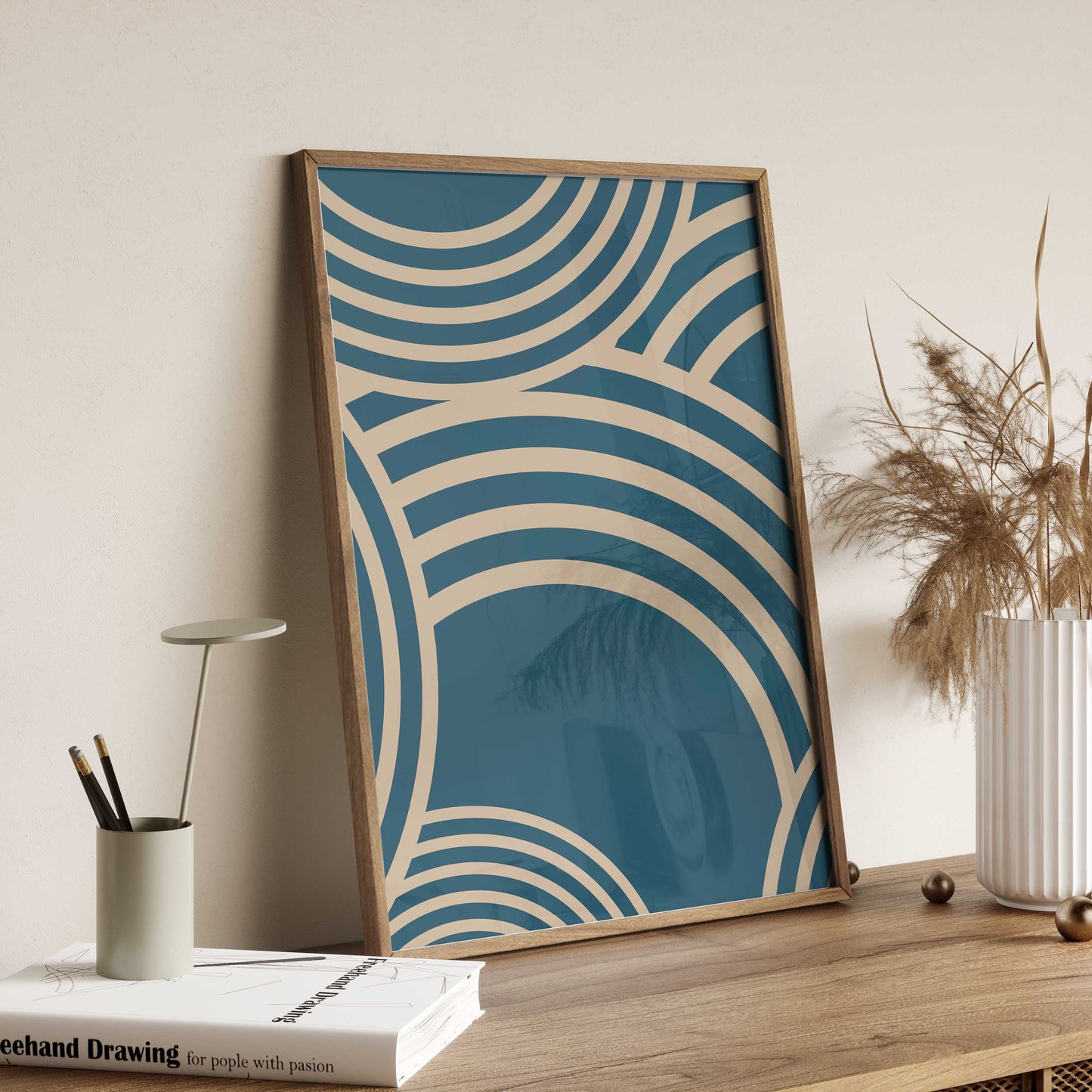 Set of 2 Cool Boys Bedroom Abstract Art Prints