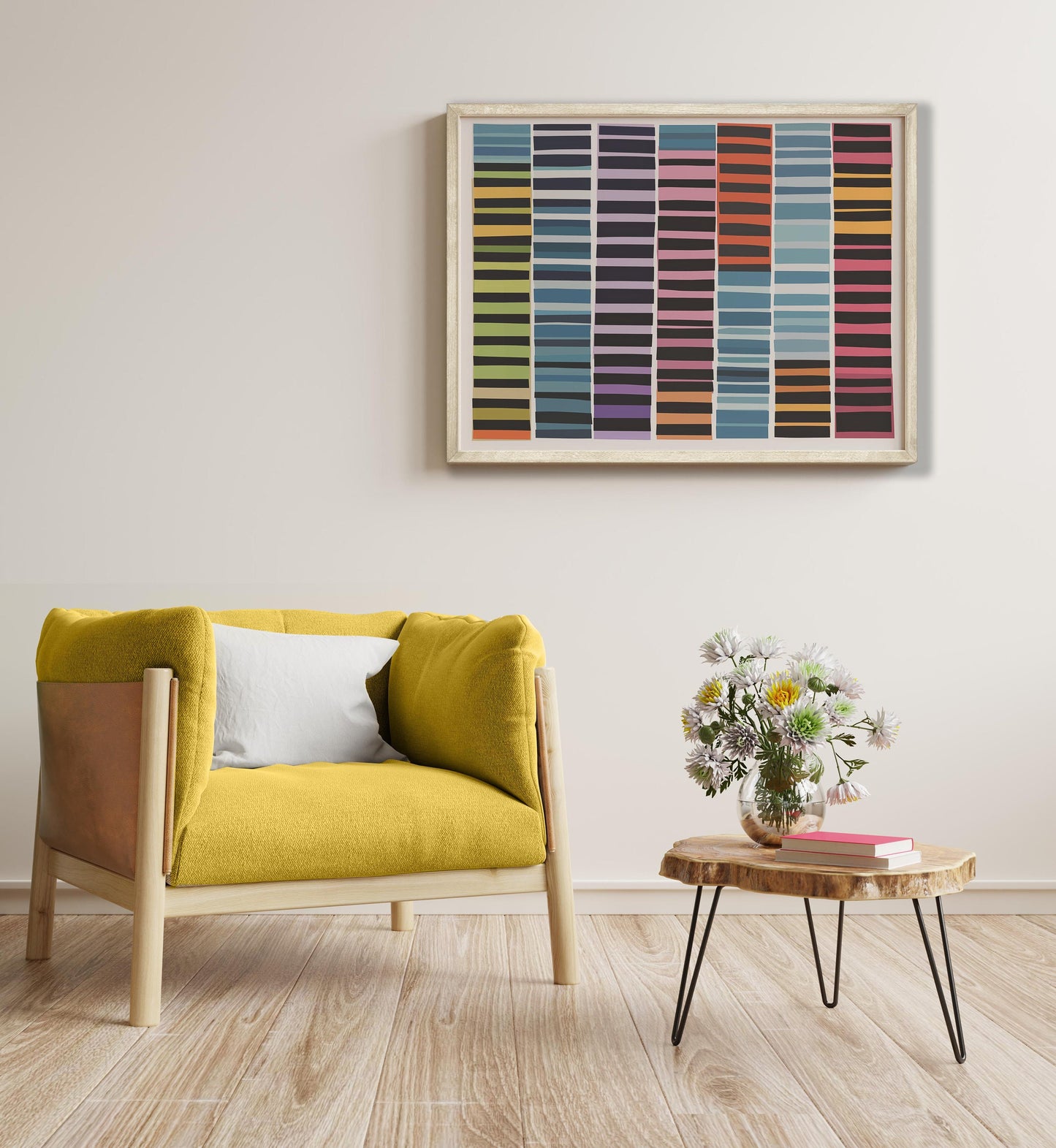 Fun Color Block Art Print - Modern Abstract Wall Art