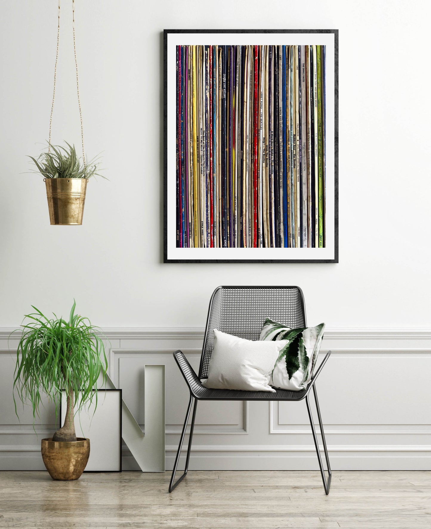 Large Music Poster Vinyl Wall Art Abstract Photography Retro Wall Art Music Record Wall Art Decor College Dorm Decor Gift for Music Lovers