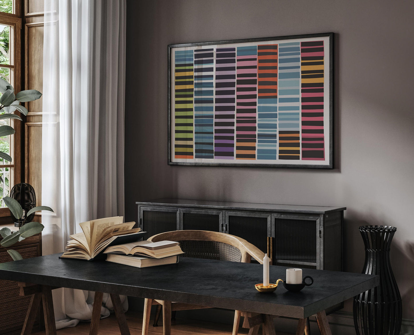 Fun Color Block Art Print - Modern Abstract Wall Art