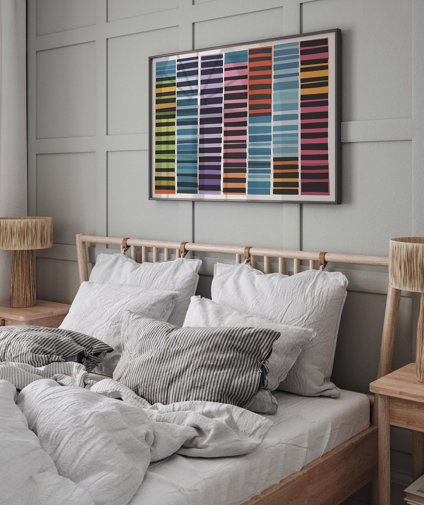 Fun Color Block Art Print - Modern Abstract Wall Art