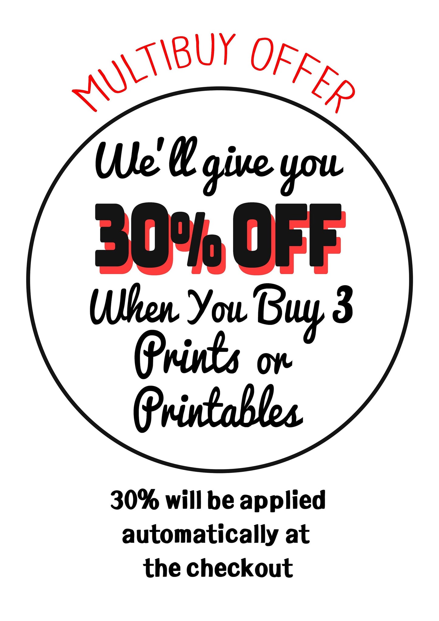 Bold Colorful Circles Print - Modern Abstract Pop Art Wall Square Poster