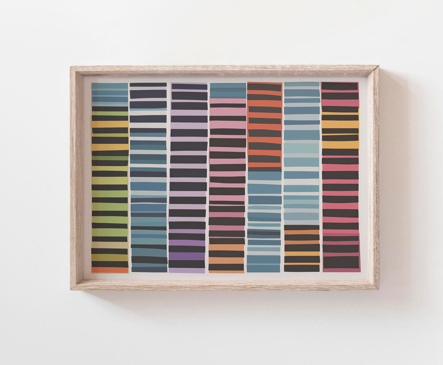 Fun Color Block Art Print - Modern Abstract Wall Art