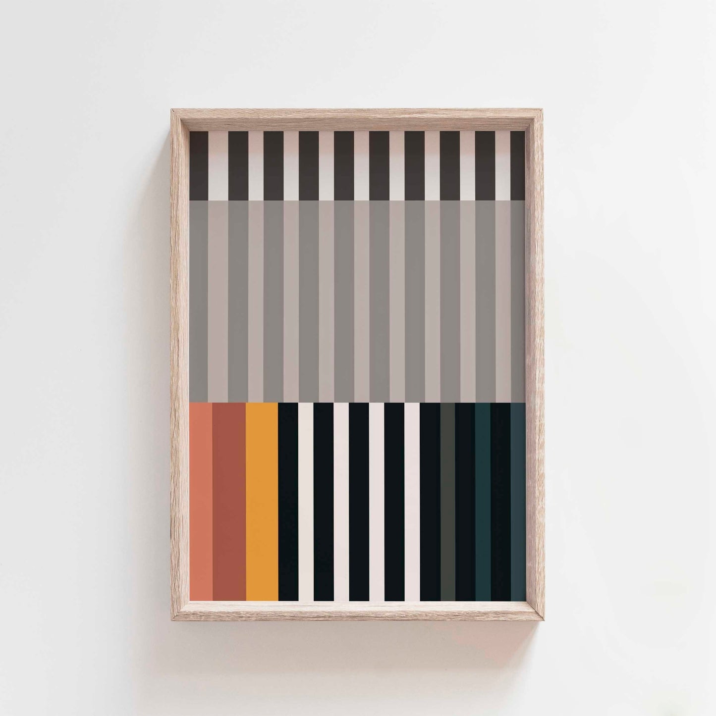 Fun Colorful Modern Art Print