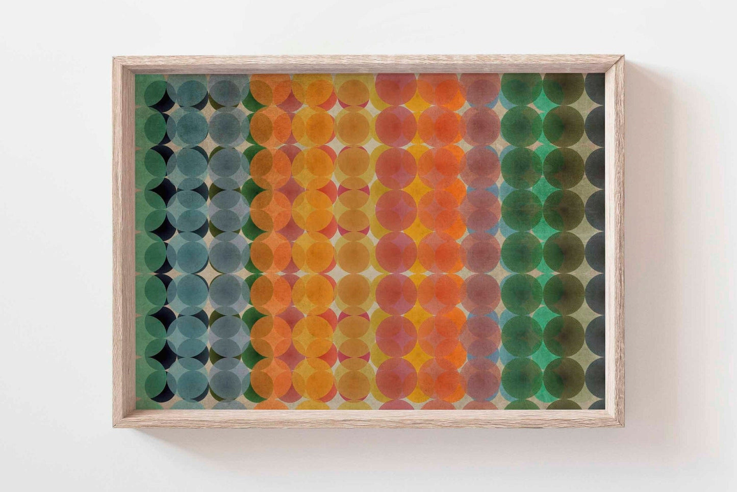 Large Cool Abstract Colorful Wall Art Print