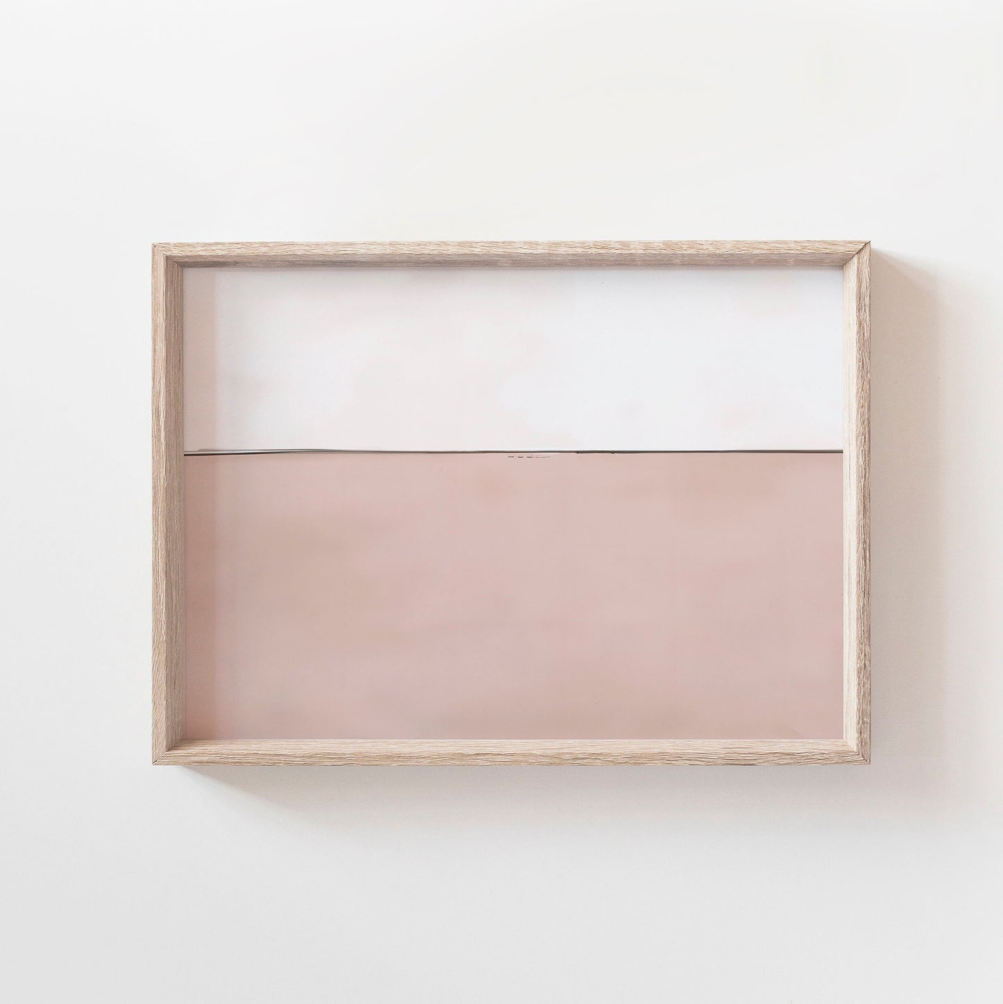 Boho Minimalist Pink Landscape Wall Art Print