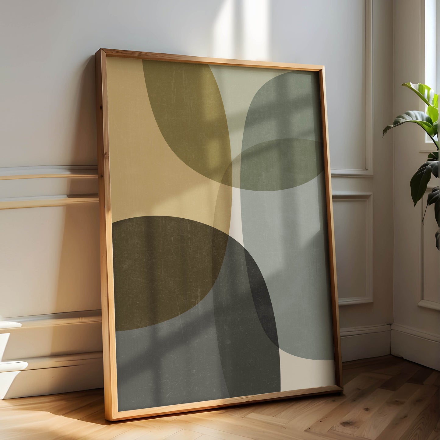 Set of 6 Colorful Boho Abstract Wall Art Prints
