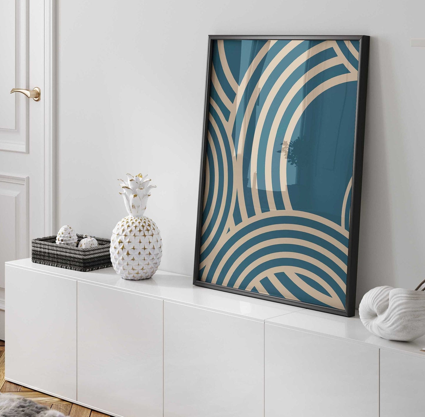 Set of 2 Cool Boys Bedroom Abstract Art Prints
