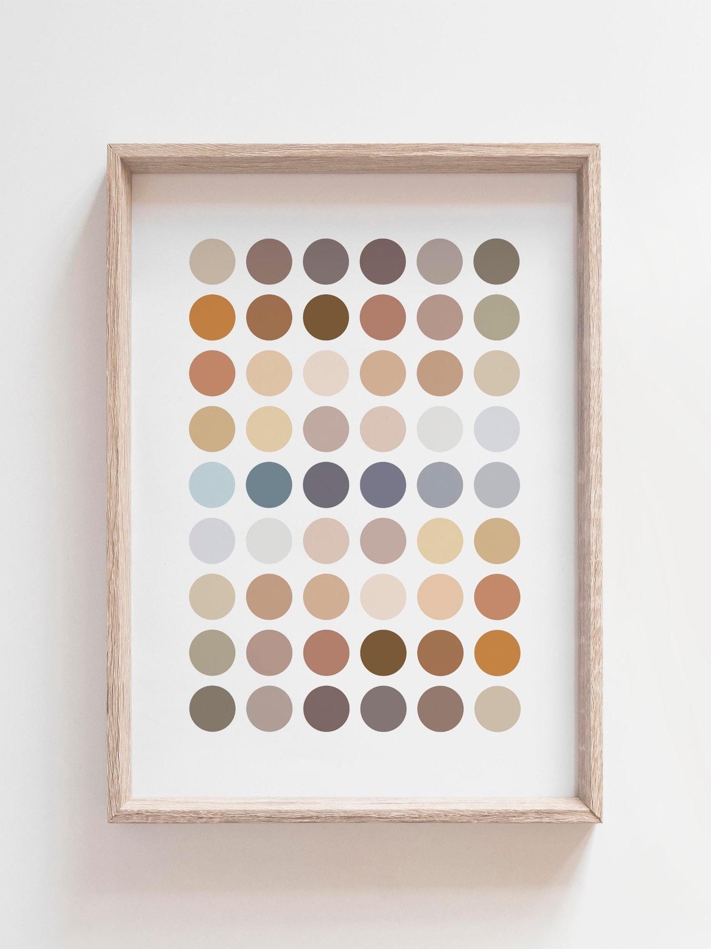 Gorgeous Pastel Polka Dots Art Print