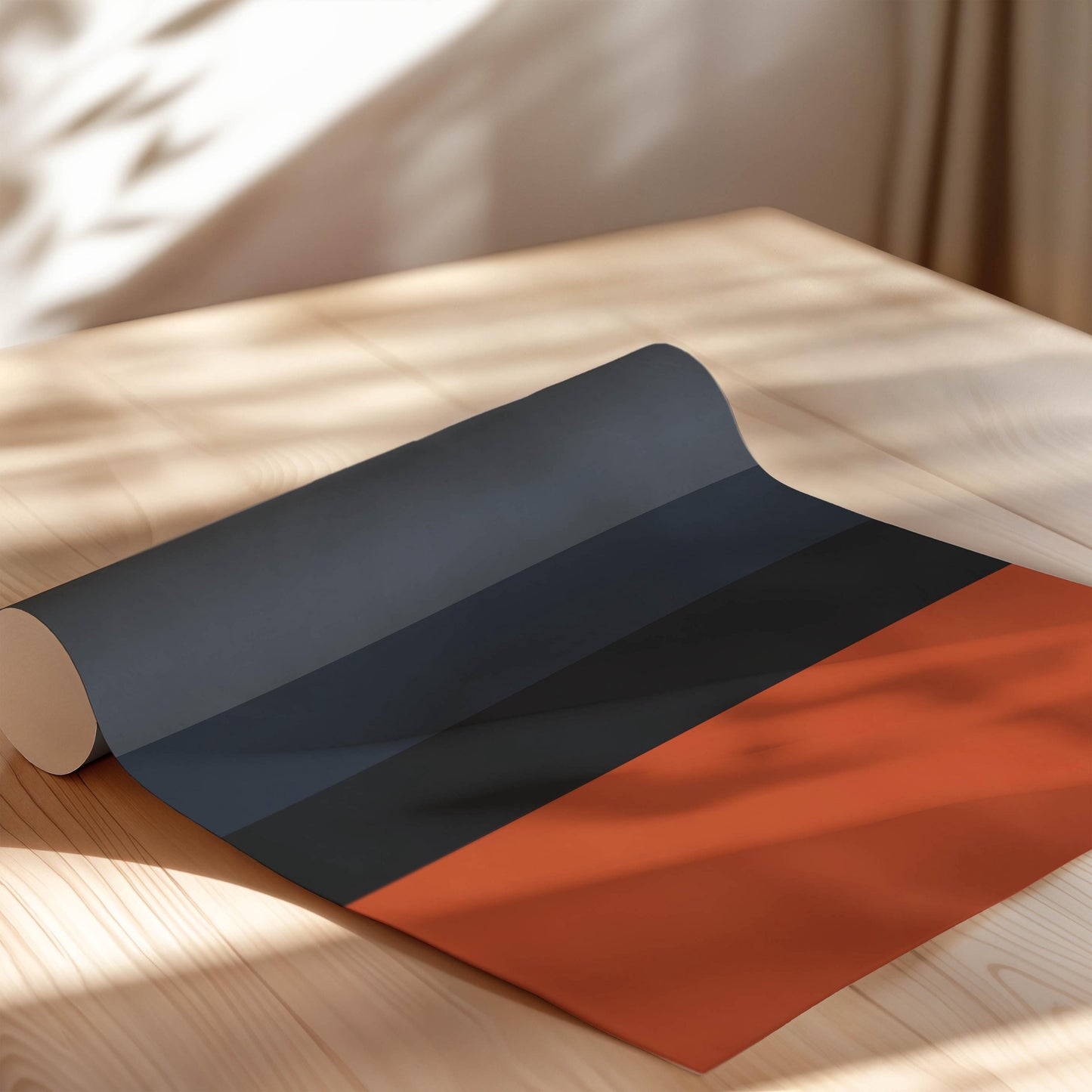 Set of 3 Color Block Abstract Prints - Colorful Modern Minimalist Decor