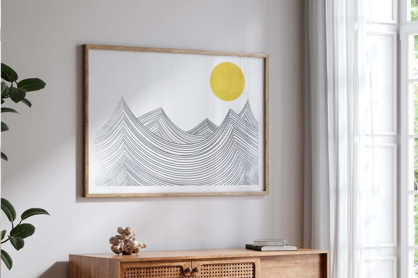 Boho Sun Art