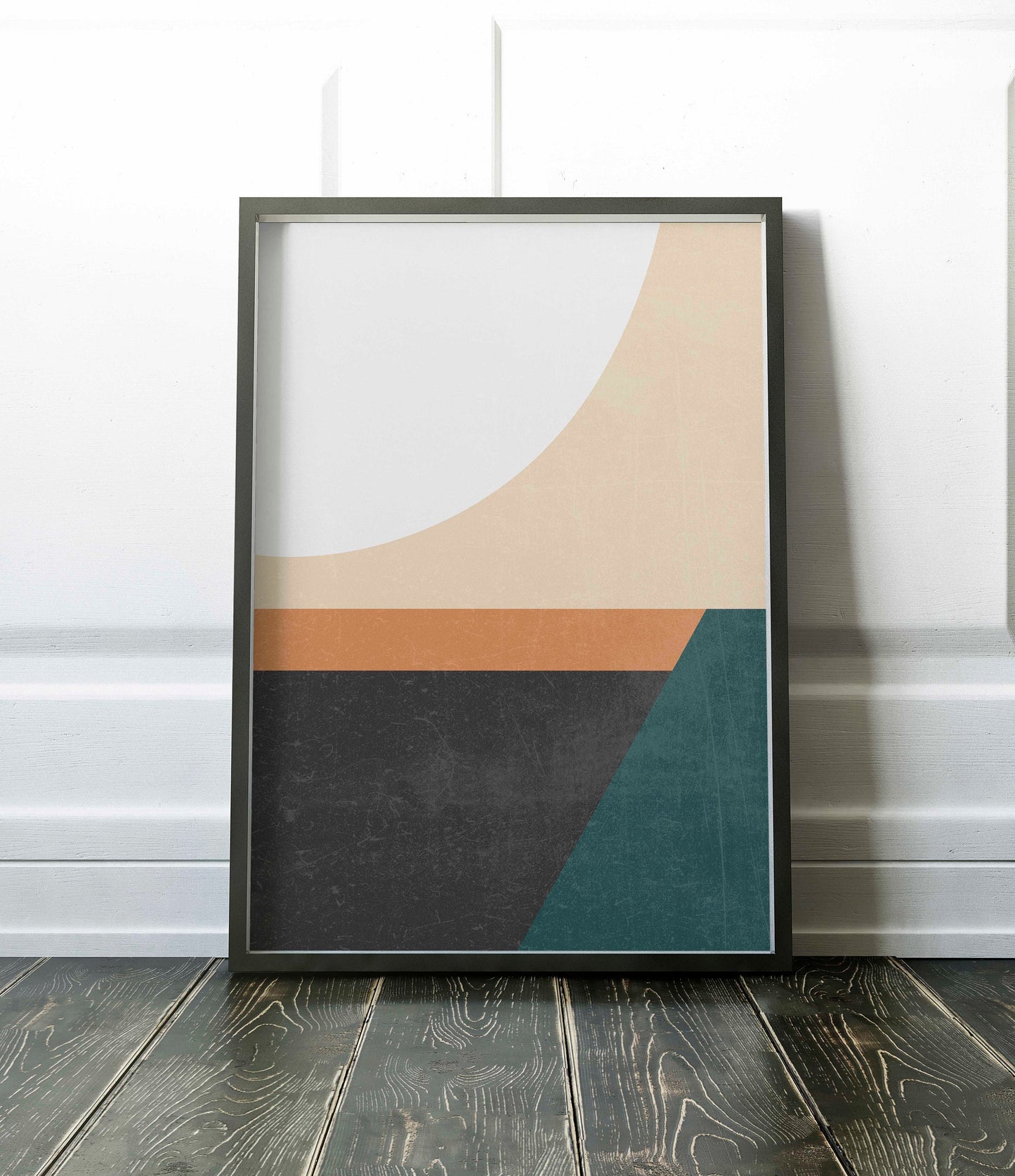 Set of 3 Colorful Mid Century Modern Art Prints