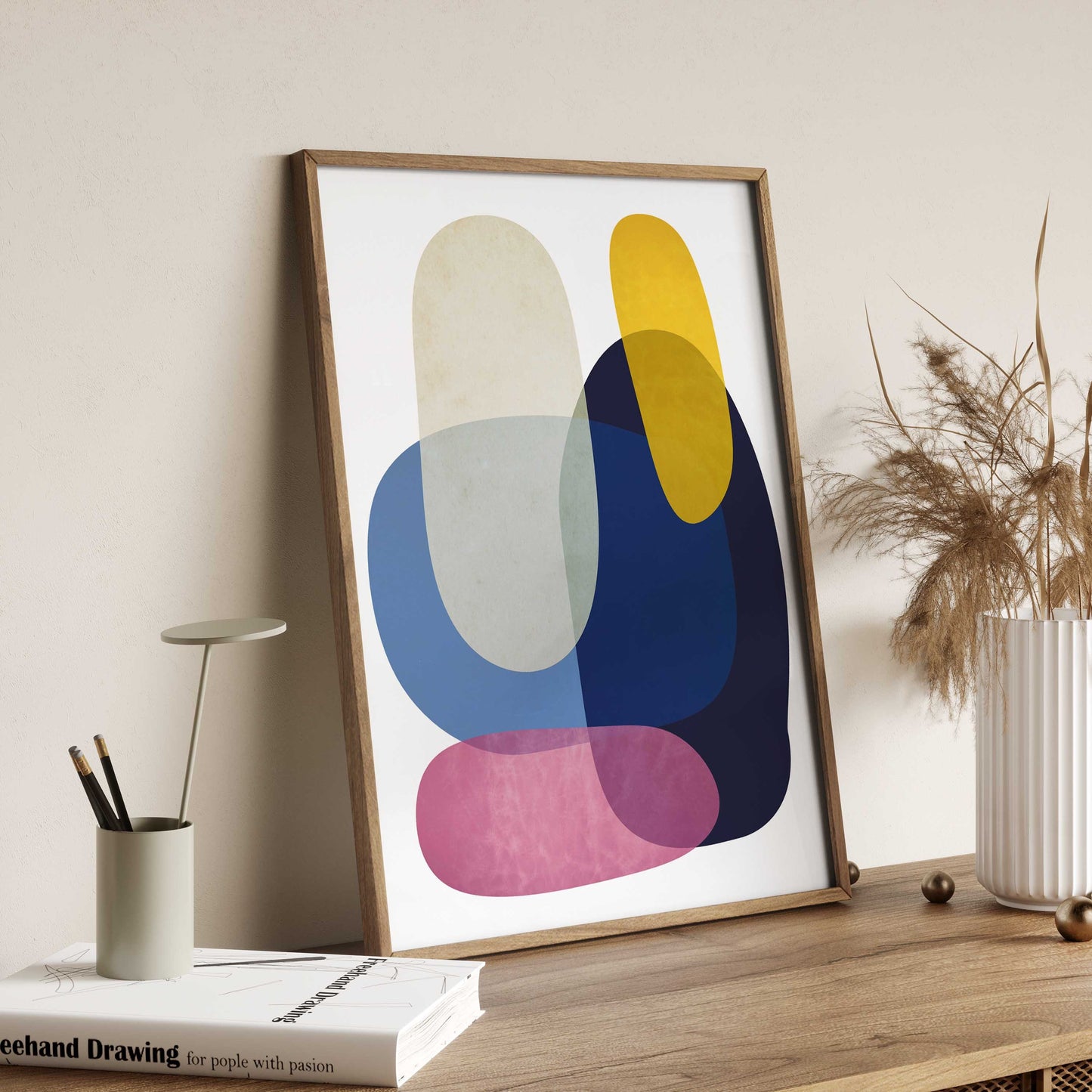 Cool Modern Art Abstract Wall Art Print
