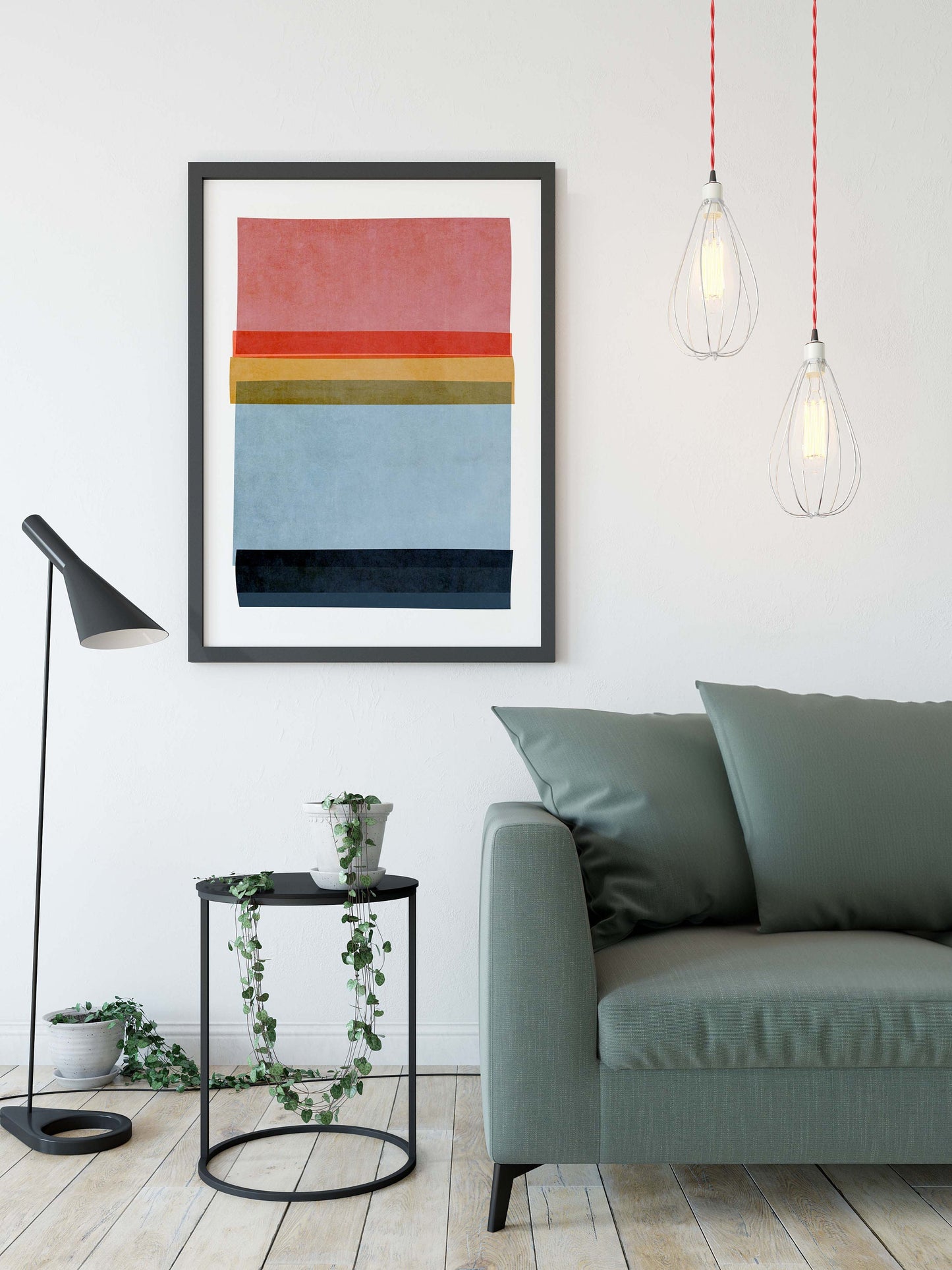 Cool Modern Abstract Wall Art Print