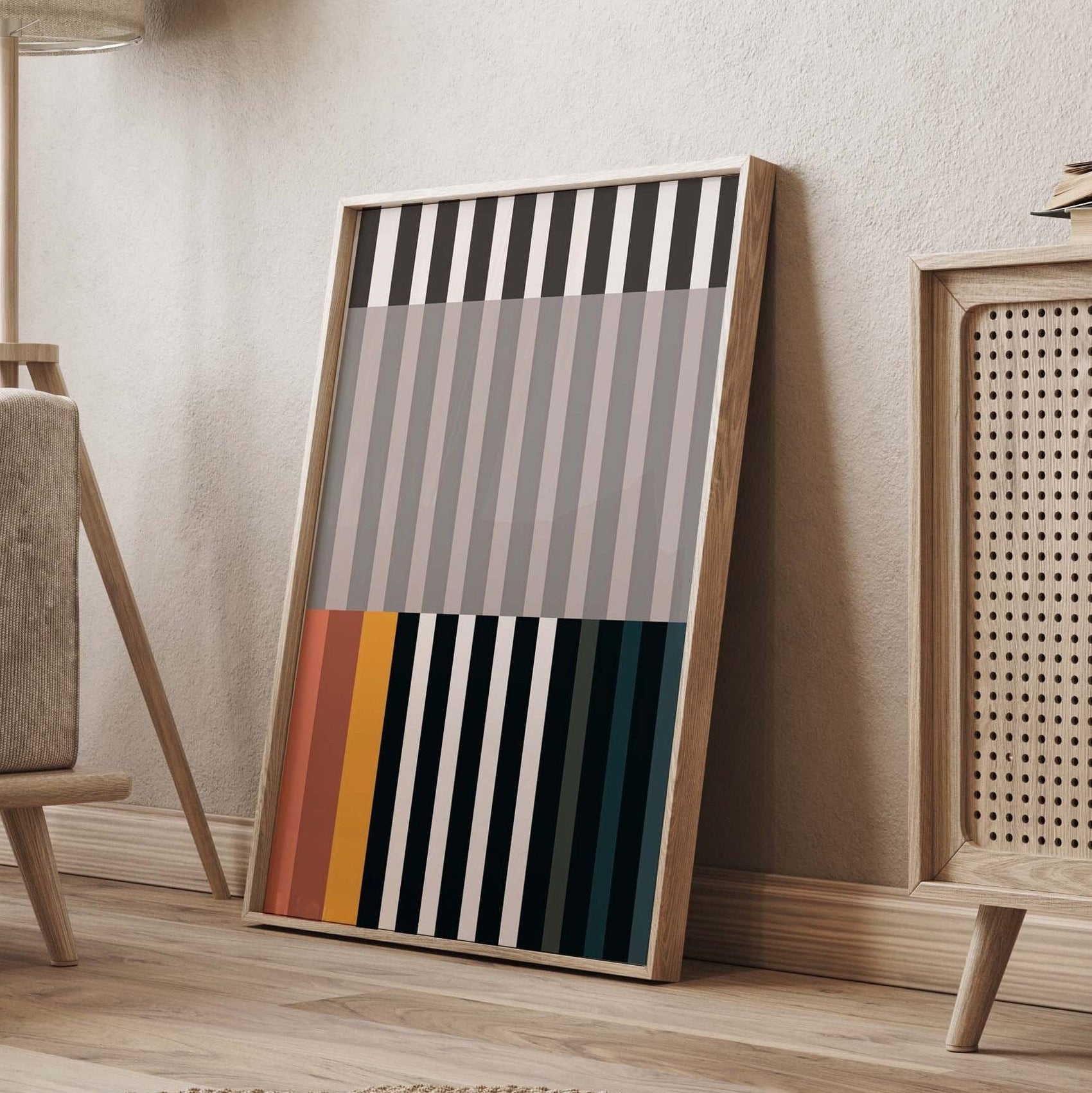 Fun Colorful Modern Art Print
