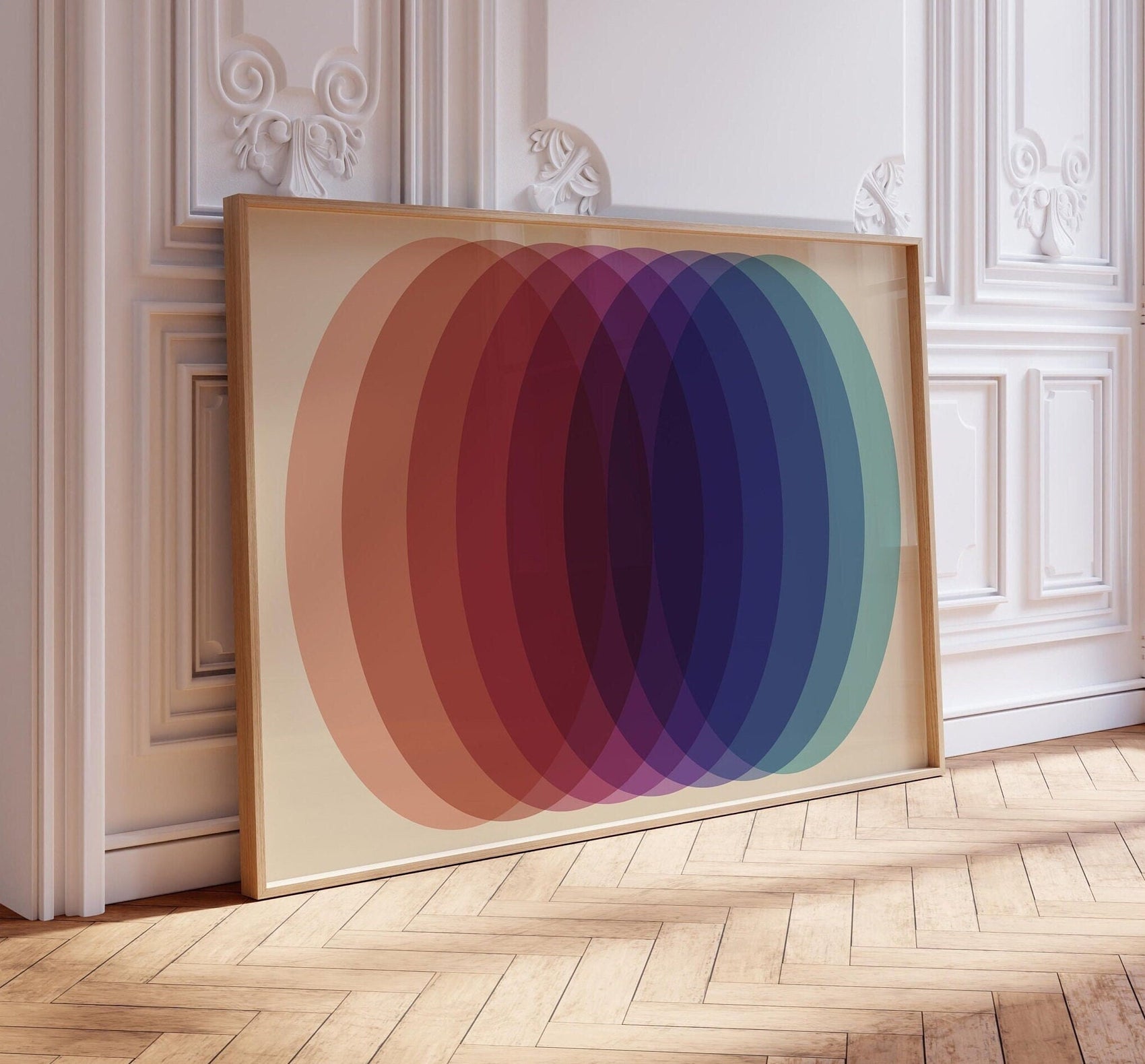 Colorful and Ultra Modern Abstract Art Print