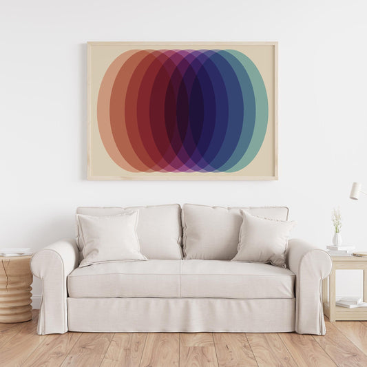 Colorful and Ultra Modern Abstract Art Print