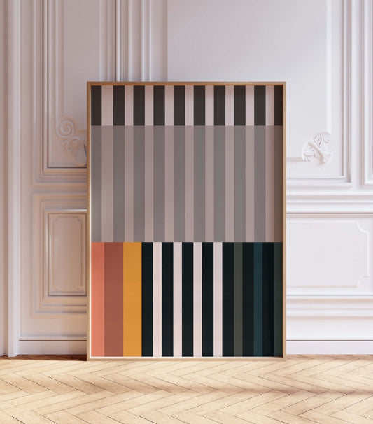 Fun Colorful Modern Art Print