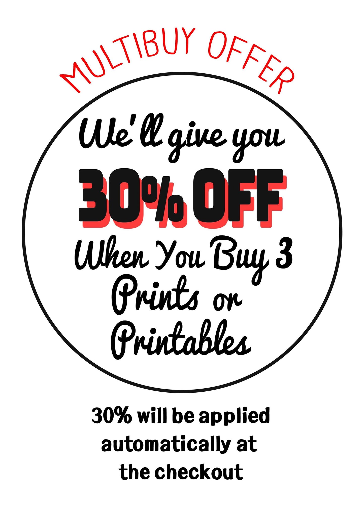 Set of 3 Bright Abstract Art Prints