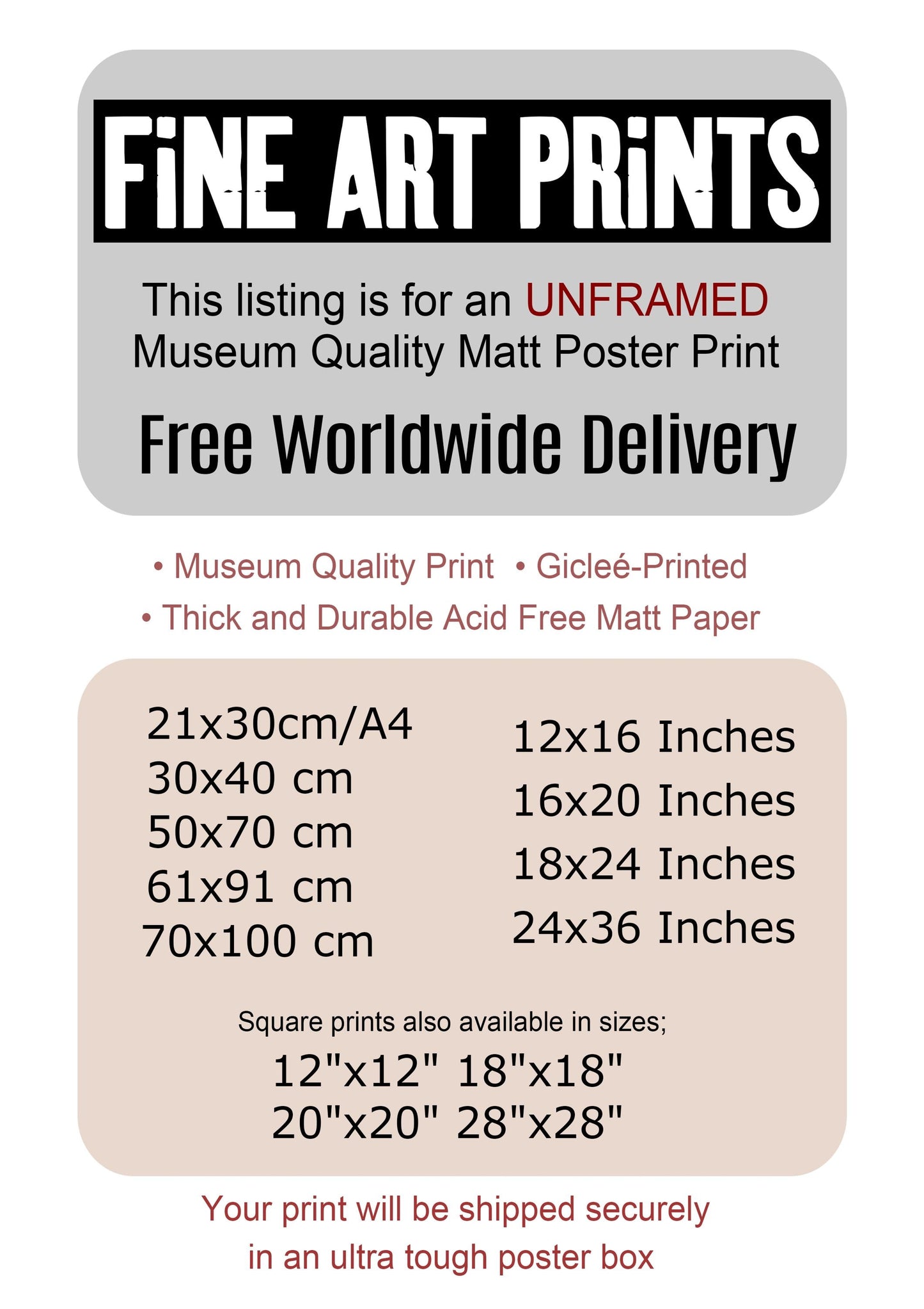 Set of 3 Bright Abstract Art Prints